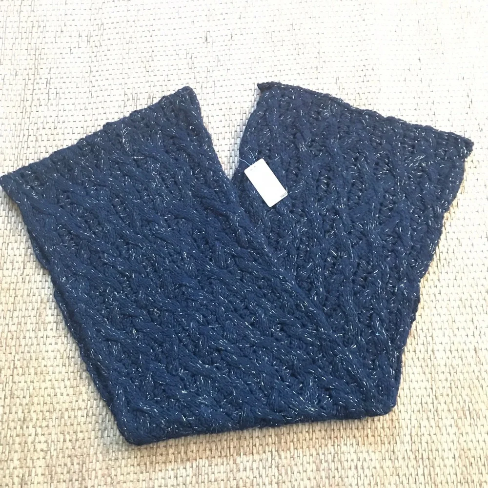 H&M Scarf Wrap Black Gold